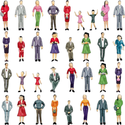 XIPEGPA 1:25 Scale Painted Figures