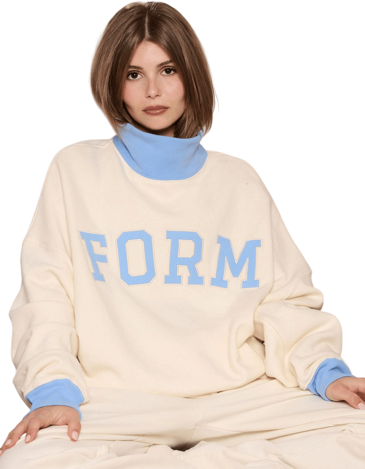 Sweatshirt - Cream/Baby