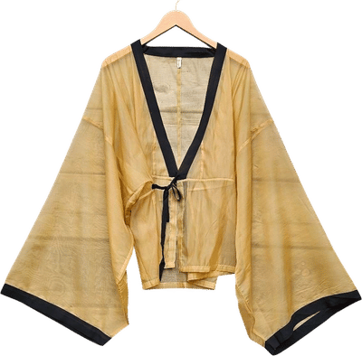 Vintage Sheer Kimono Blouse