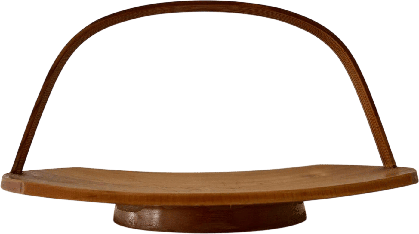 Vintage Bentwood Tray with Handle (1960s)
