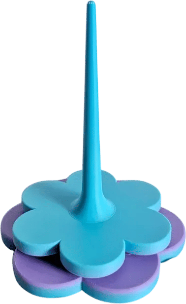 Flower Yarn Spinner with Bearing v2