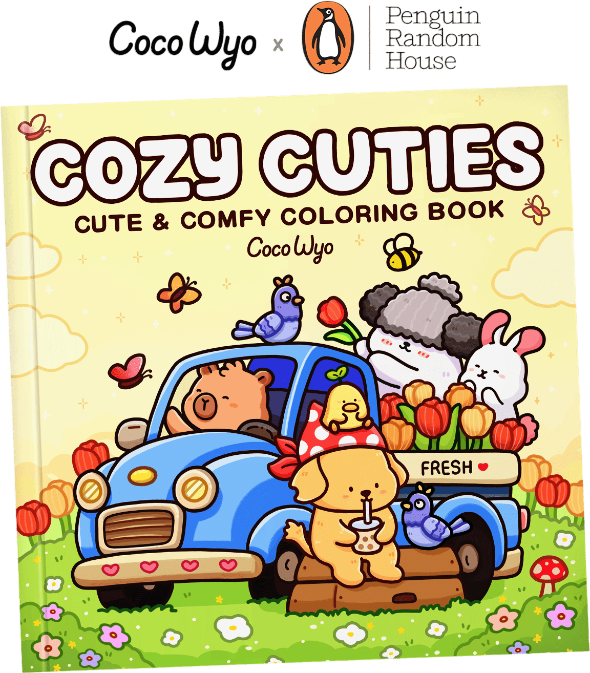 Cozy Cuties Coloring Book