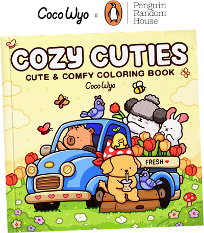 Cozy Cuties Coloring Book