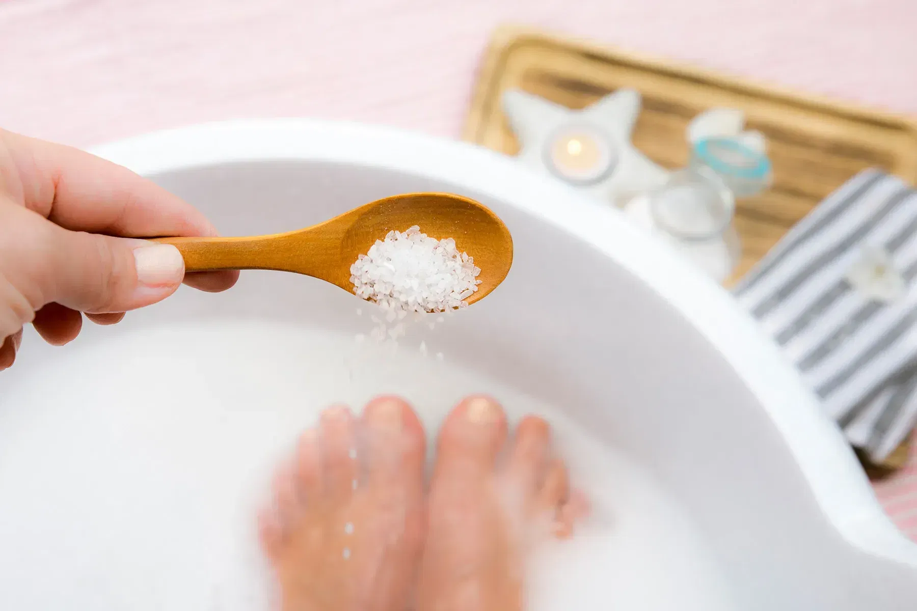 Epsom salt baths 