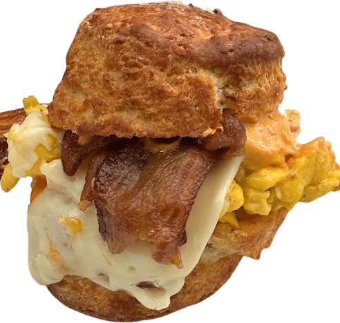 Breakfast Sandwich Poppy's Cafe