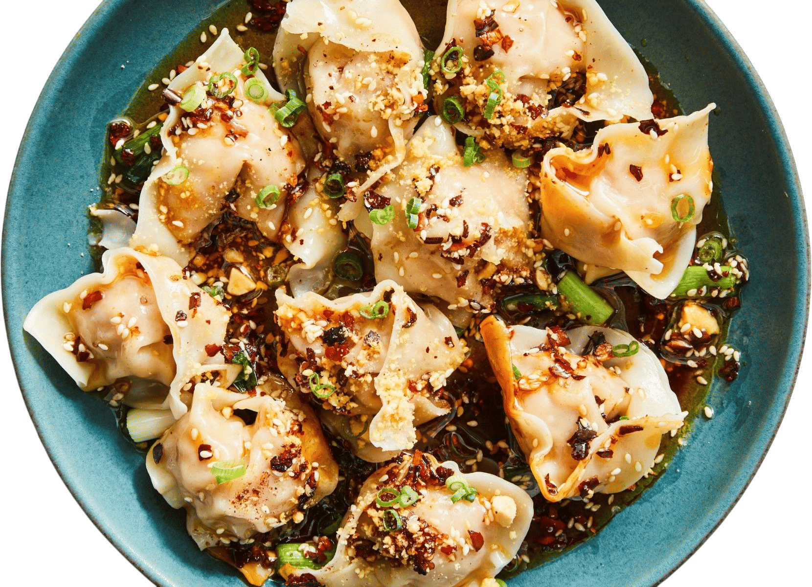 Chile Oil Wontons