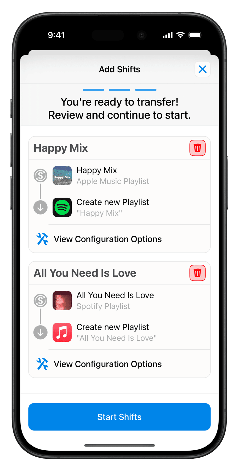 Songshift