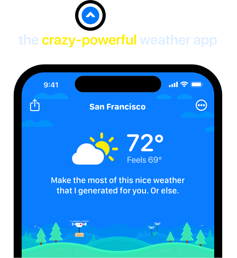 CARROT Weather
