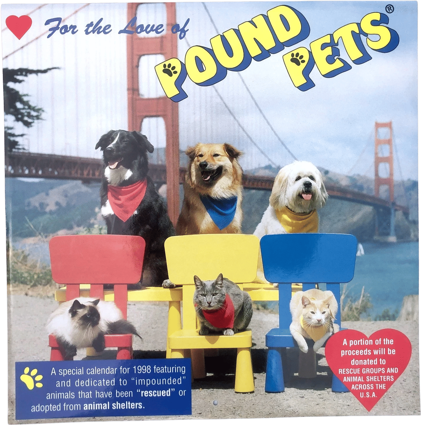 Vintage Dog Calendar