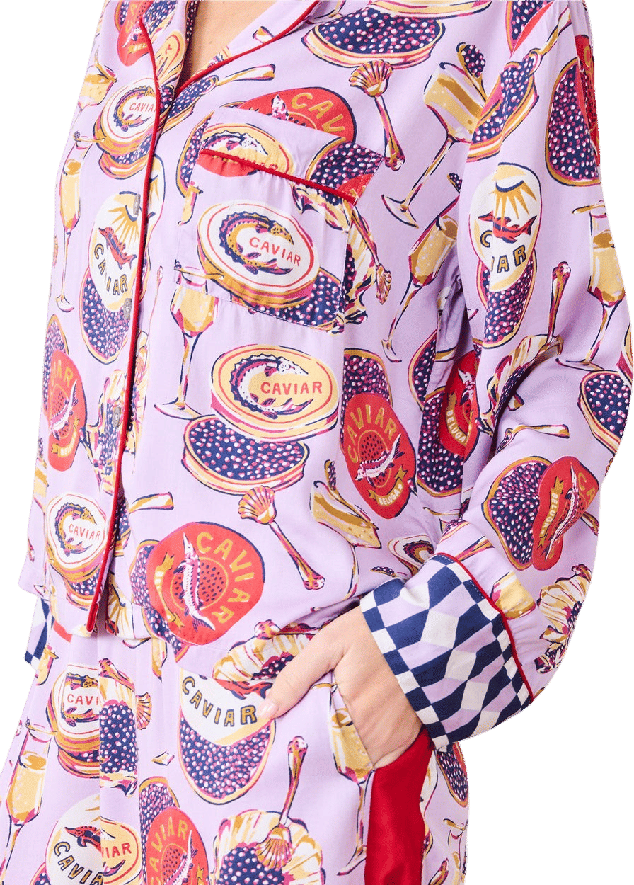 Eco Satin Rittenhouse Set in Champagne & Caviar