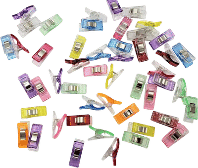 Rainbow Sewing Clips
