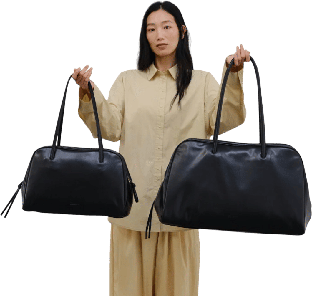 only owning leather bags that all look exactly the same