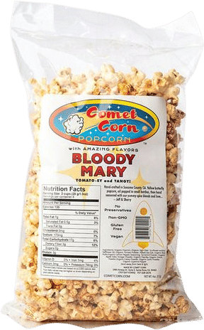 Bloody Mary Popcorn