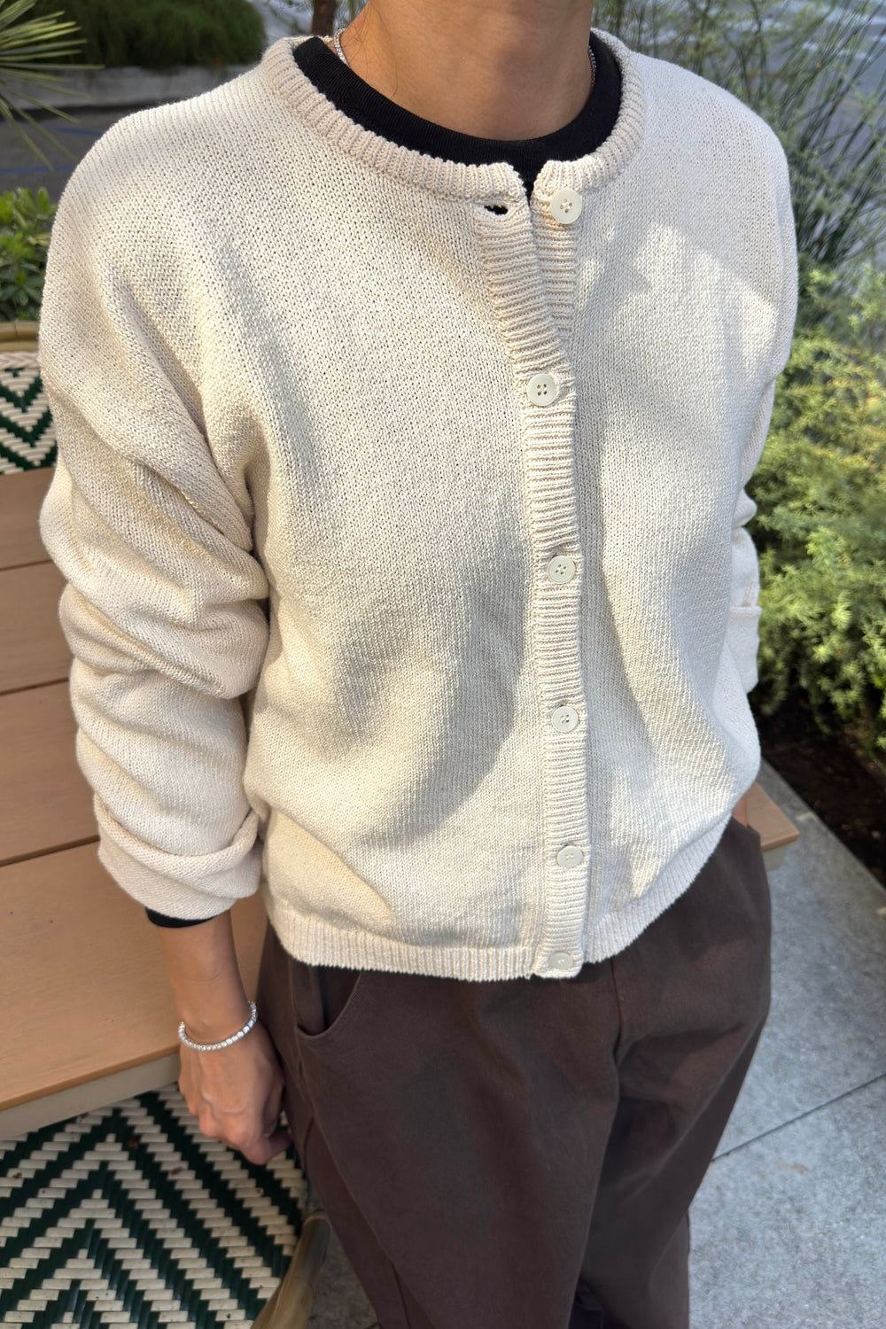 le bon shoppe cardigan