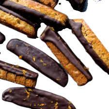 chocolate orange biscotti