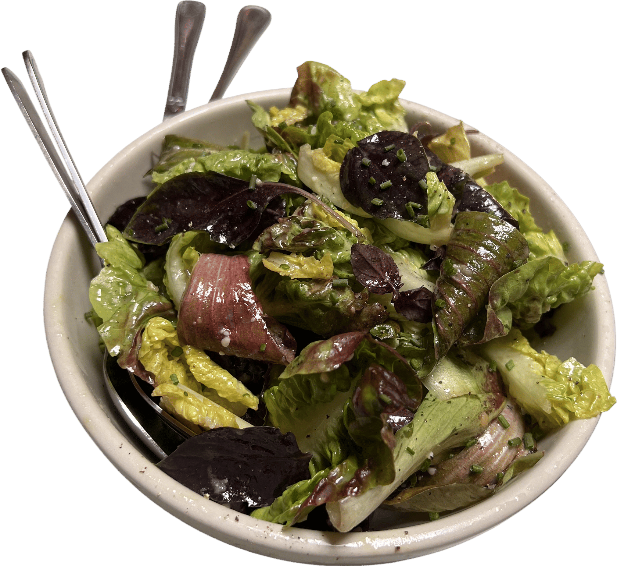 Quarter Sheets House Salad