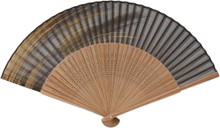 Artisan Men's Silk Fan Gold Brush Pull