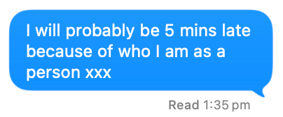 "Because of who I am as a person"