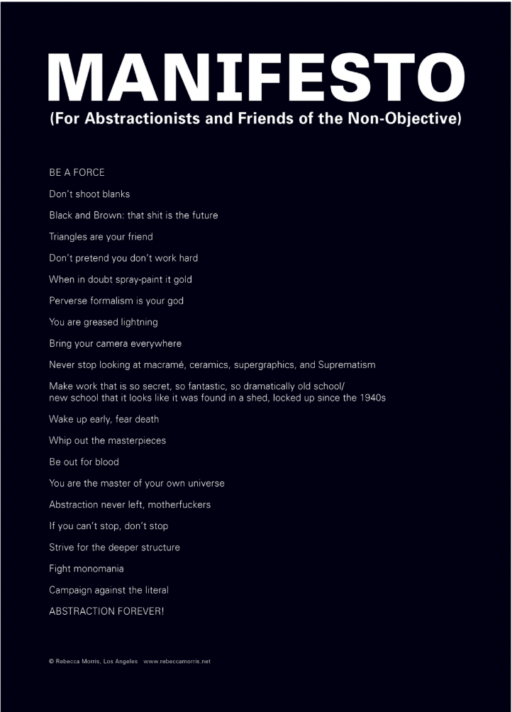 Rebecca Morris: For Abstractionists and Friends of the Non-Objective