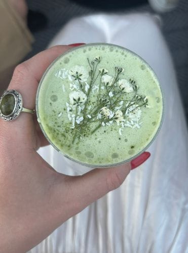 orgeat matcha :)