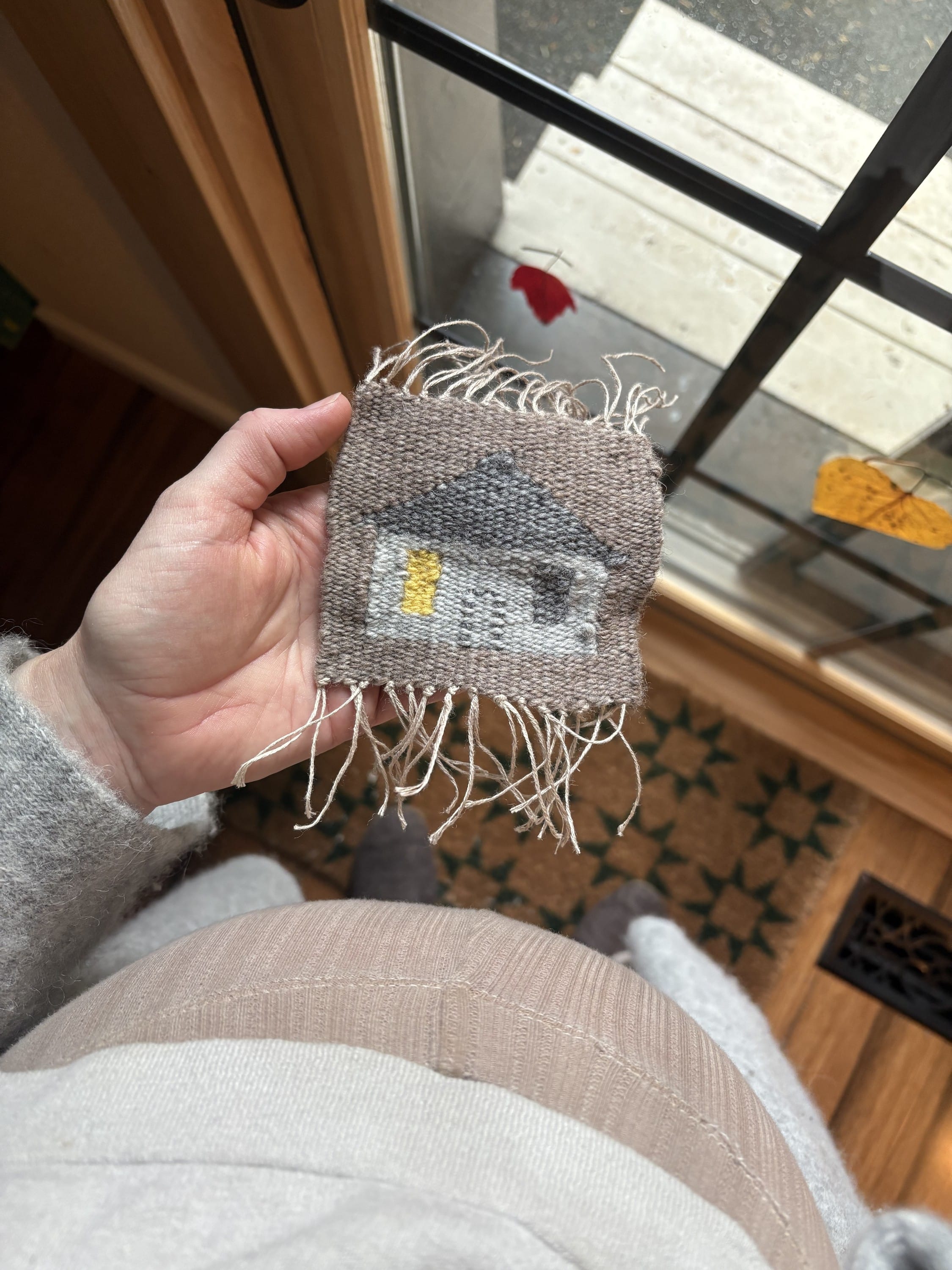 Weaving something small