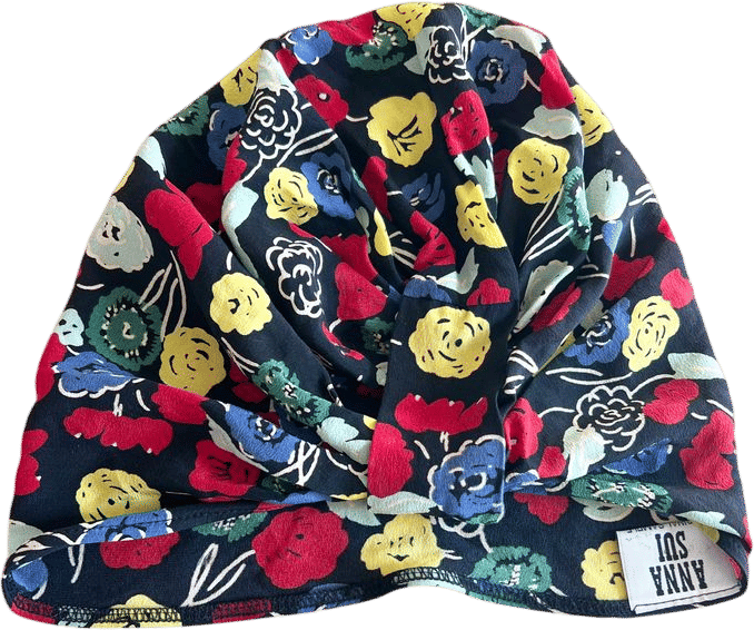 Silk Floral Turban