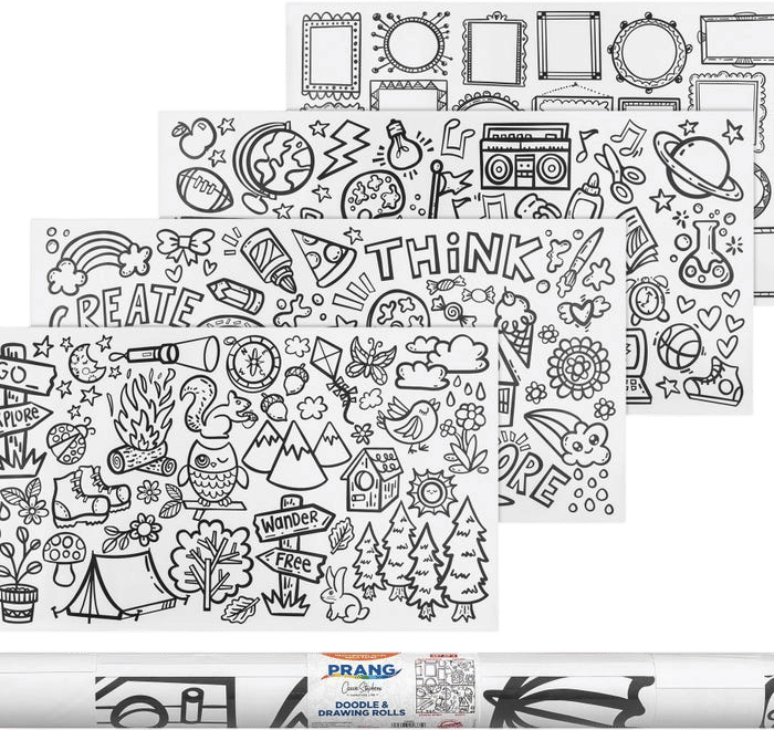 Bring a drawing roll to your block party