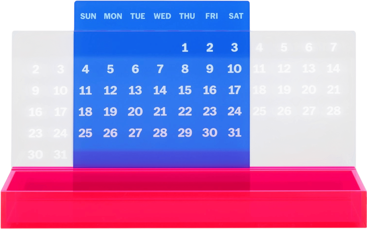MoMA Colorplay Perpetual Calendar and Organizer