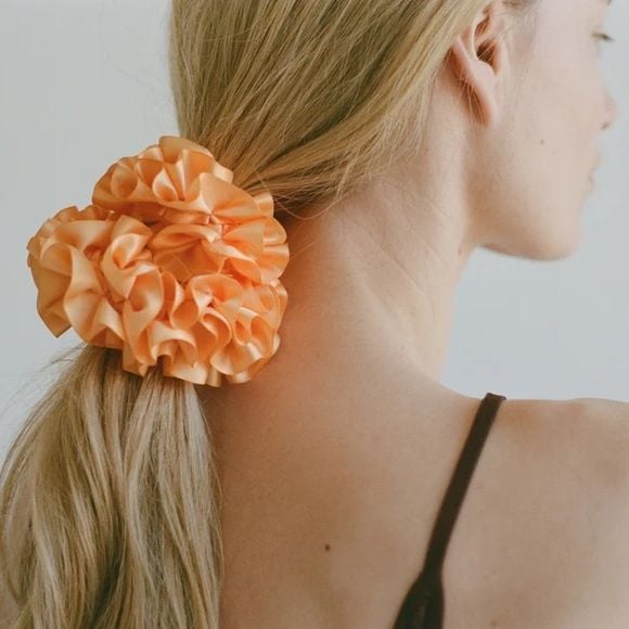 Maryam Nassir Zadeh Carnation Scrunchie