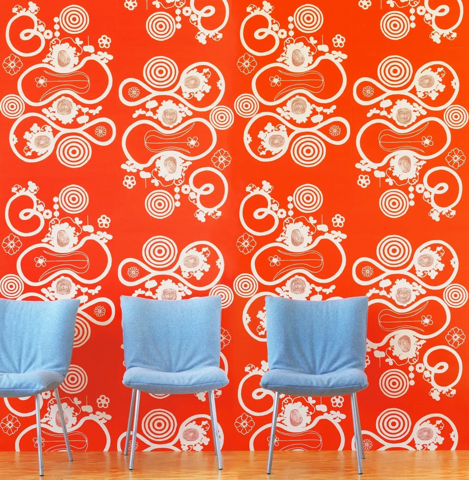 Nama Rococo handmade wallpaper