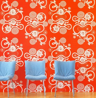 Nama Rococo Handmade Wallpaper