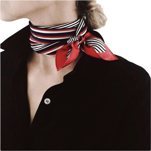 a little silk scarf