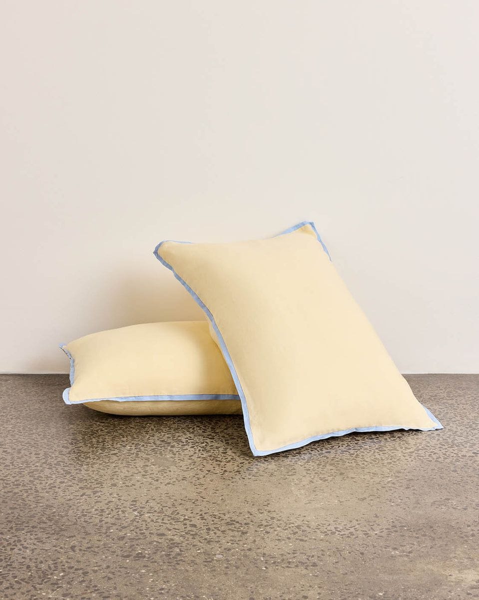 i sleep in butter yellow
