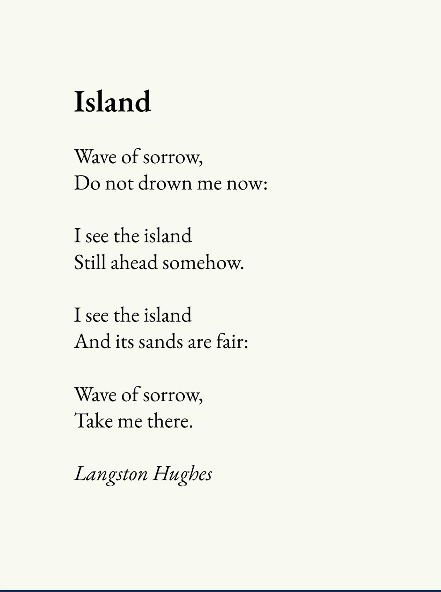 Island (Langston Hughes)