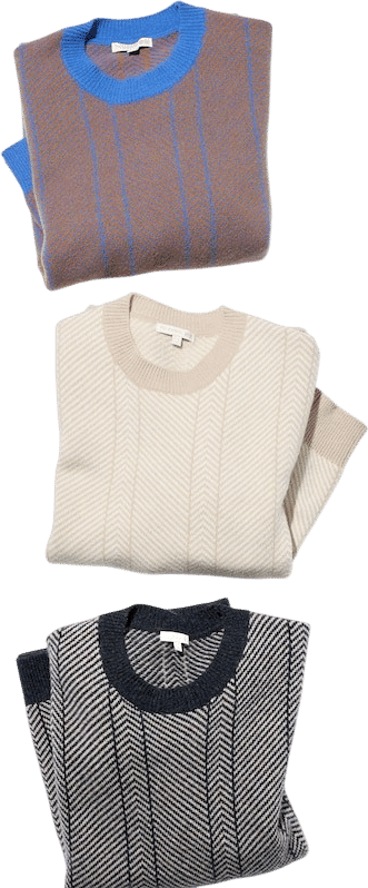 Lambswool Herringbone Sweater