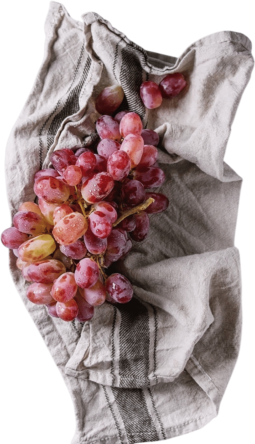 Frozen grapes