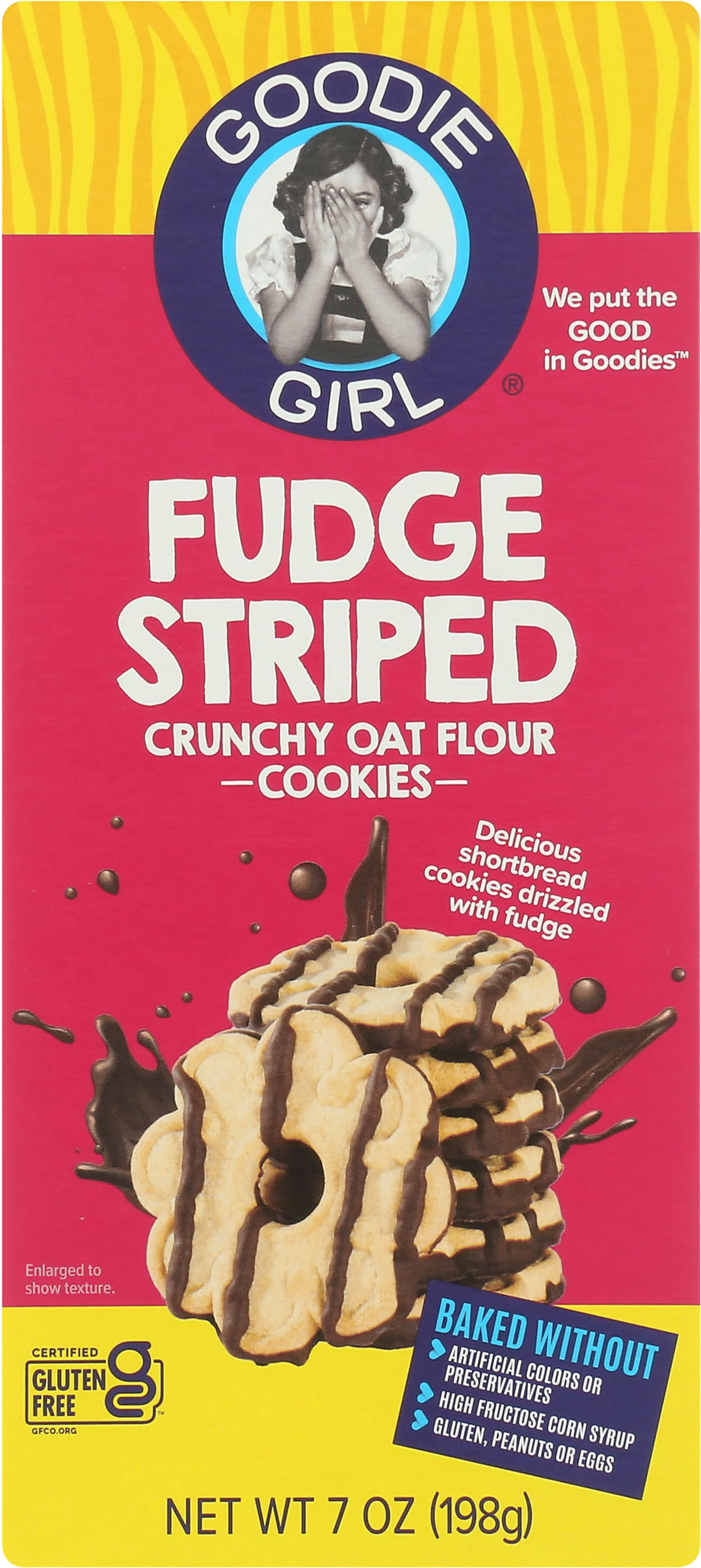 Goodie Girl Fudge Striped Cookies