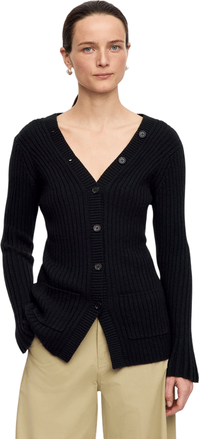 Ribbed Cardigan