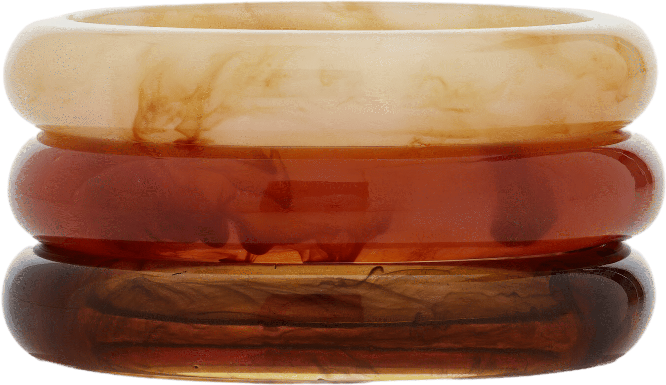 Ben-Amun Set-Of-Three Resin Bangles