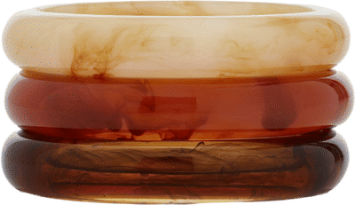Set-Of-Three Resin Bangles
