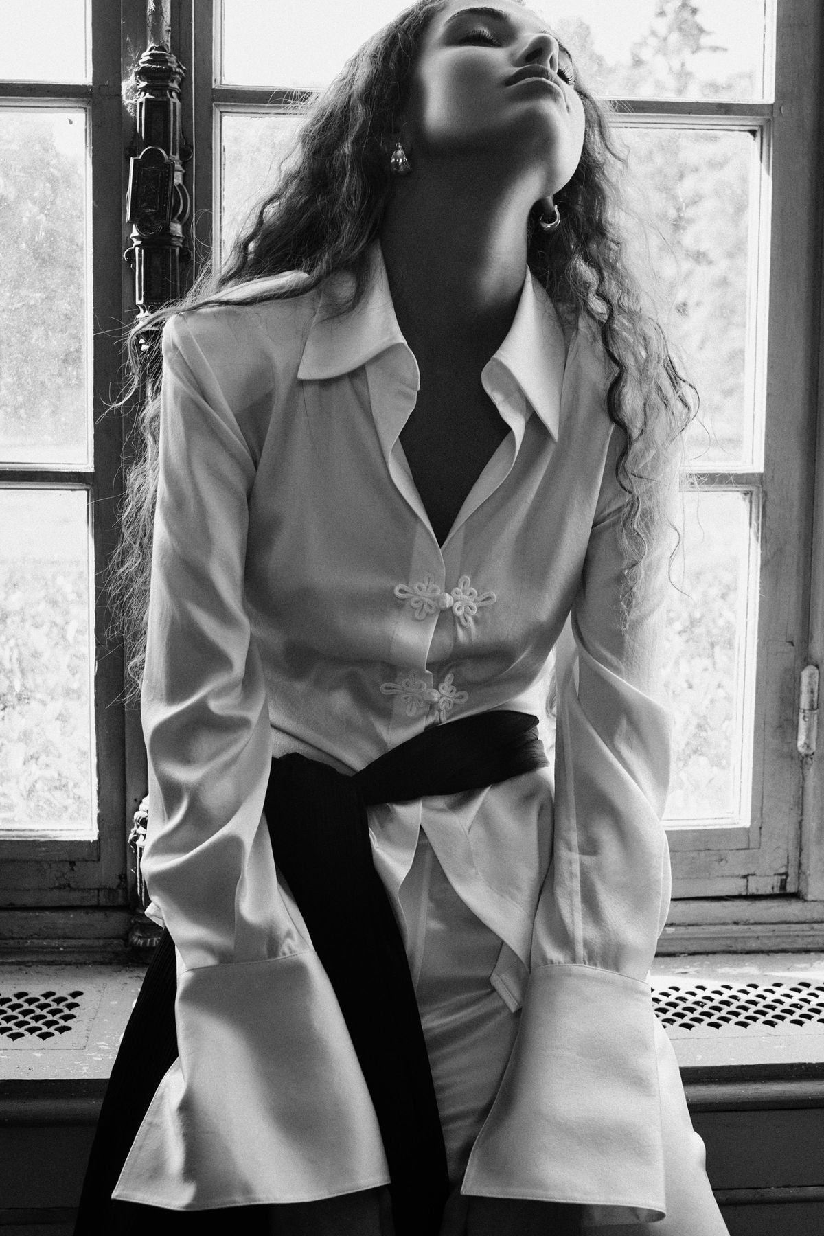 Tailored Silk Blouse