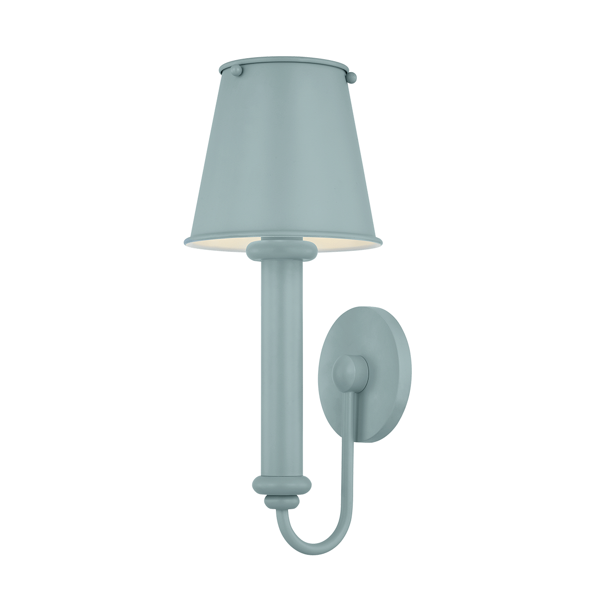 Yara 1 Wall Sconce (Soft Bisque & Dusk Blue)