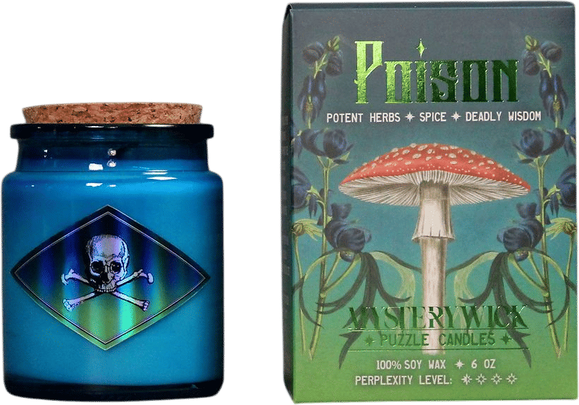 Poison Puzzle Candle by Mysterywick