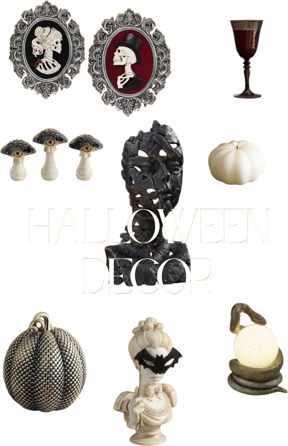 This Curated Halloween decor selection