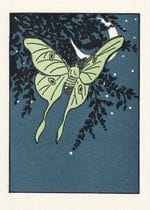 Luna - Letterpress greeting card