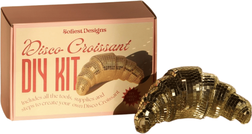 Disco Therapy DIY Croissant Kit