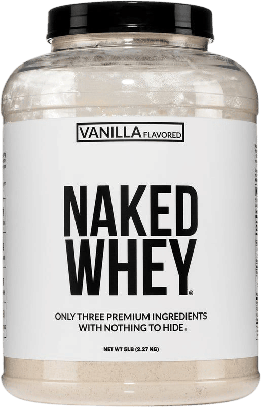 Naked Nutrition Vanilla Whey Protein Powder