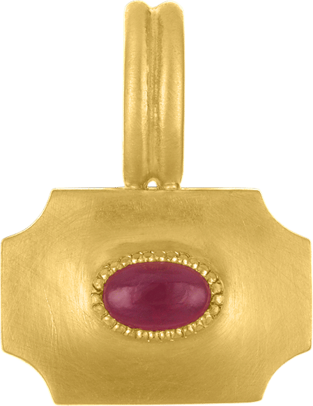 Prounis Jewelry Small Ruby Ode Pendant