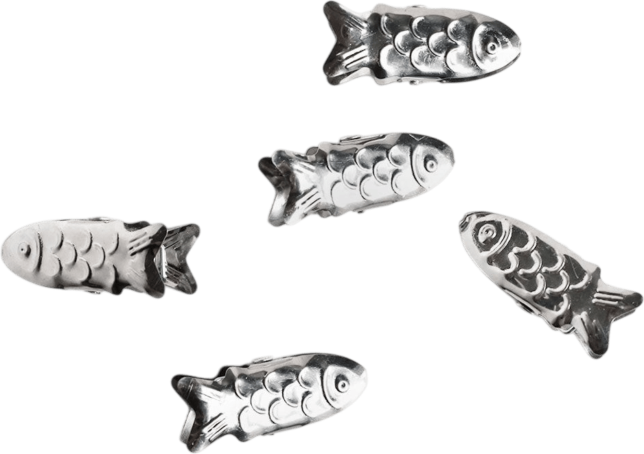 Handmade Steel Fish Clip