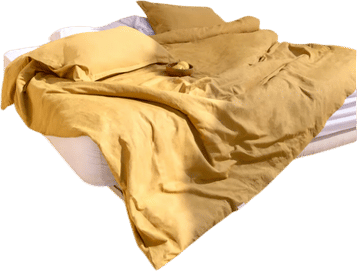 Linen Duvet Cover and Pillow Sham Set